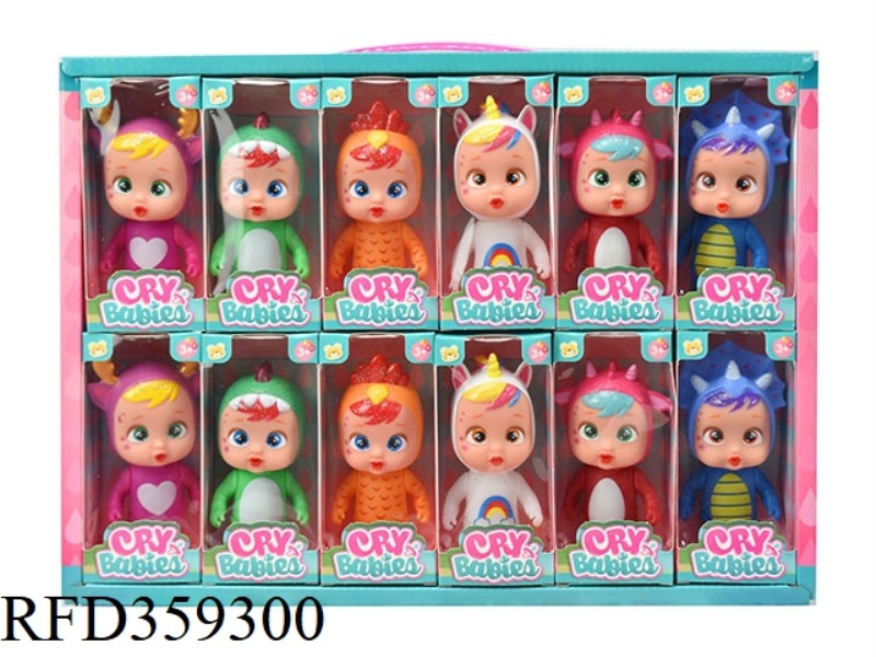 4 INCH CRYING DOLL 12PCS