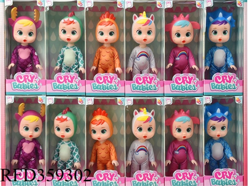 6 INCH CRYING DOLL 12PCS