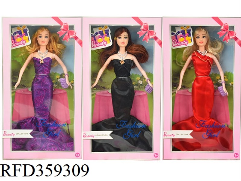 11.5 INCH FASHION REAL BARBIE THREE MIXED