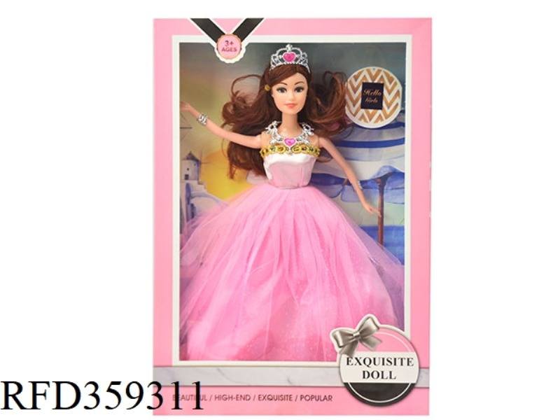 11.5 INCH REAL WEDDING DRESS BARBIE