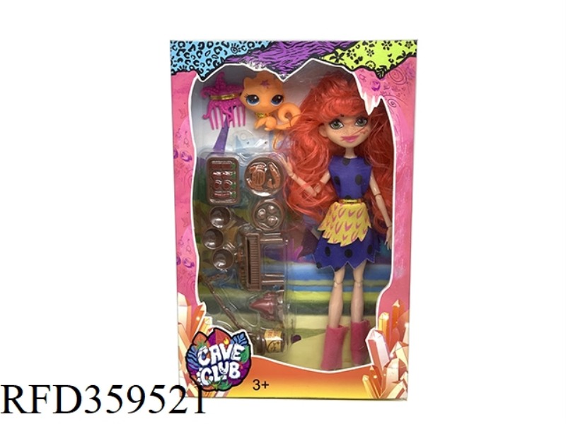 10 INCH 12 JOINT SOLID BODY DOLL