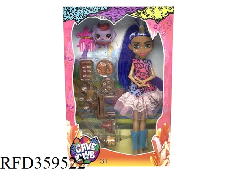 10 INCH 12 JOINT SOLID BODY DOLL