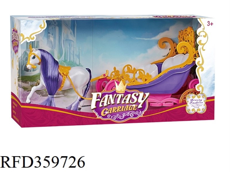 STATIC PONY + CART (WITHOUT ANY ELECTRIC FUNCTION)