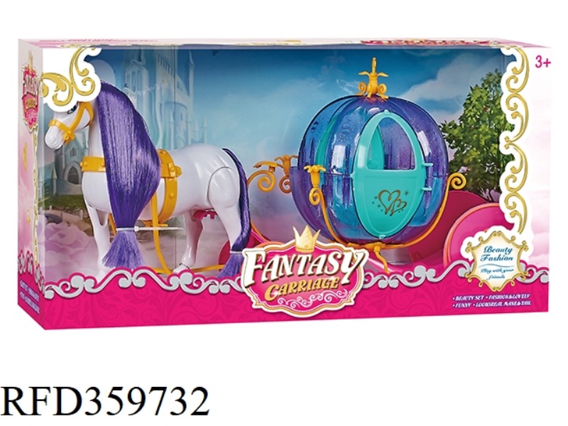 ELECTRIC PONY + PUMPKIN CART