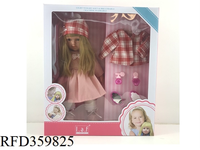18 INCH BEAUTIFUL GIRL + ACCESSORIES