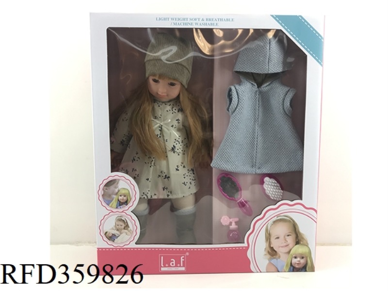 18 INCH BEAUTIFUL GIRL + ACCESSORIES