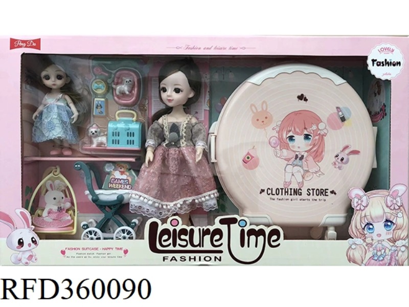 LEISURE TIME DOLL SERIES-FASHION TROLLEY