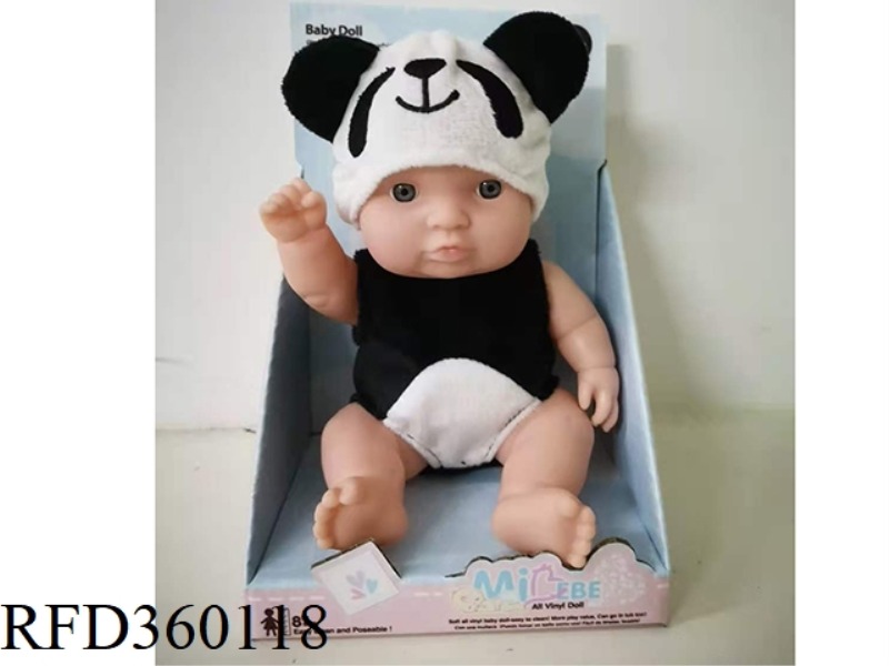 8-INCH SITTING BABY VINYL (PANDA)