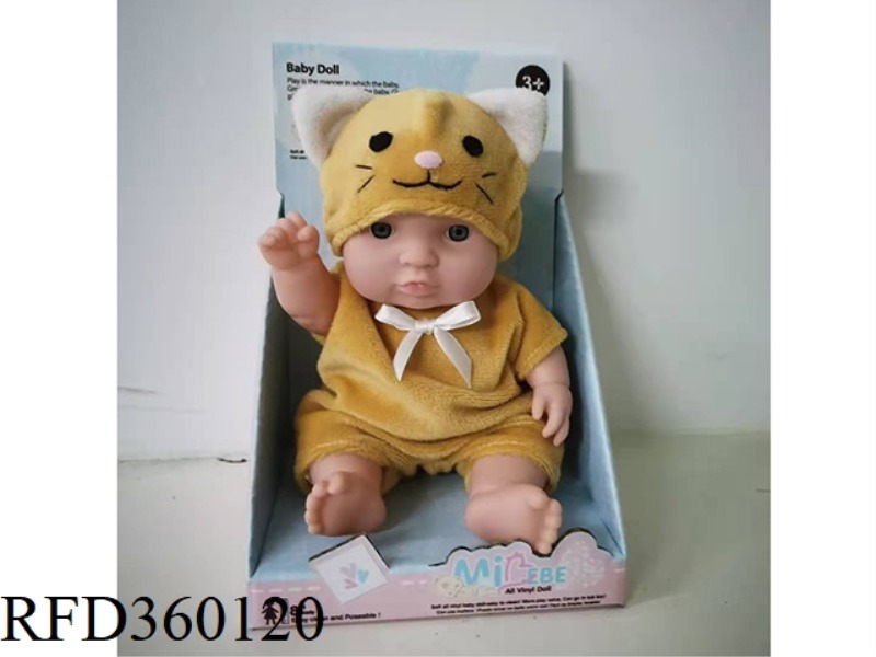 8-INCH SITTING BABY VINYL (KITTEN)