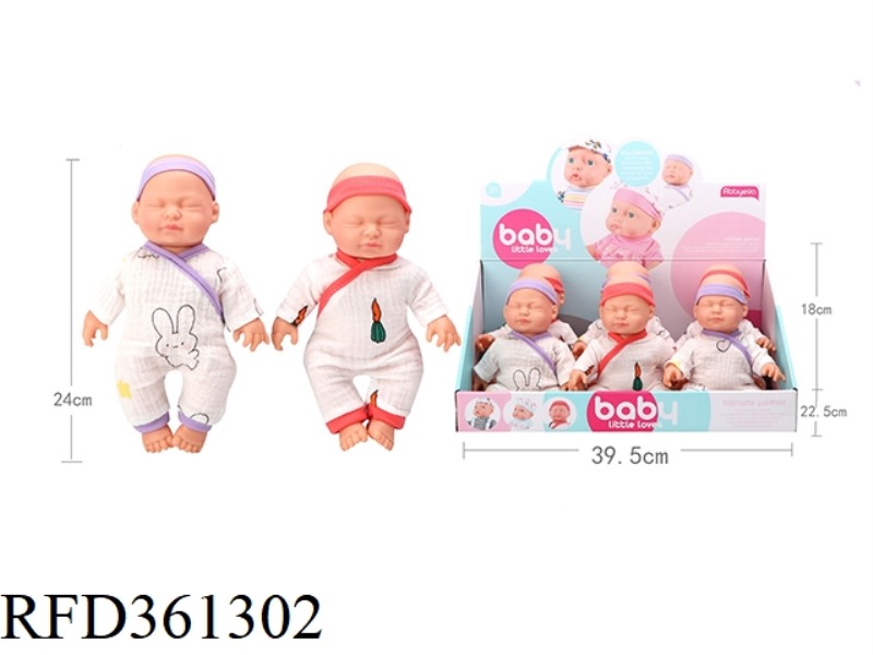 24CM VINYL DOLL (6PCS)
