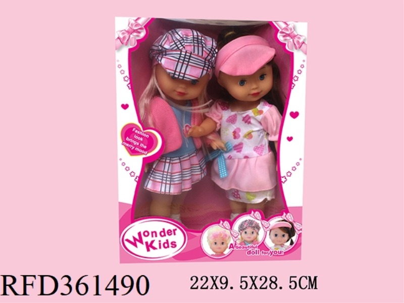 TWO FASHION DOLLS