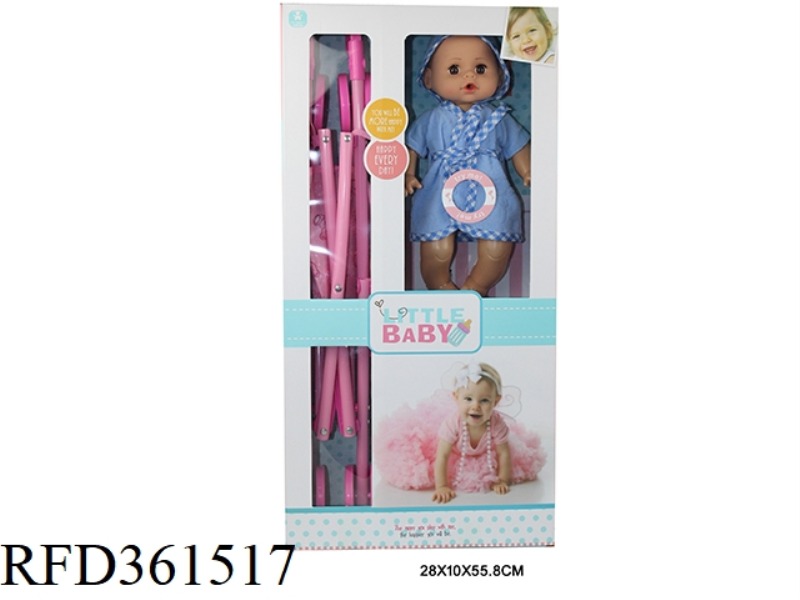 14 INCH DOLL WITH CART (ENGLISH IC)