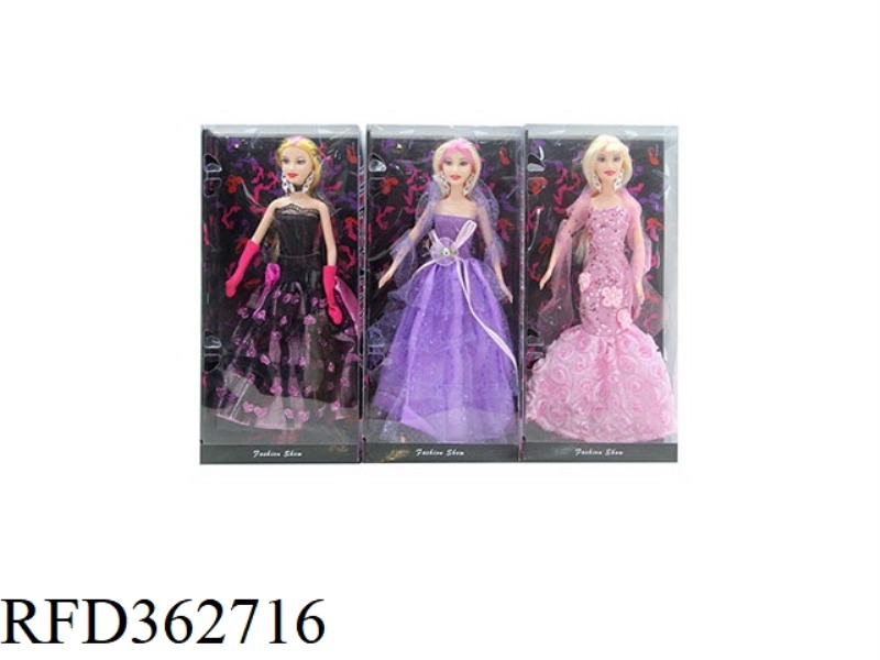 11 INCH DOLL WITH BIG FEET