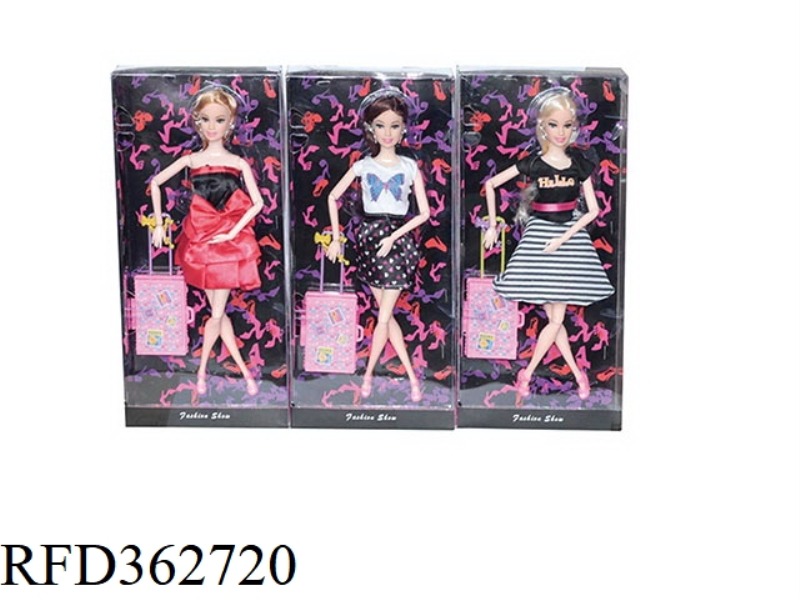 11 INCH DOLL WITH BIG FEET