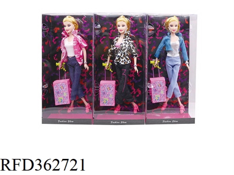 11 INCH DOLL WITH BIG FEET