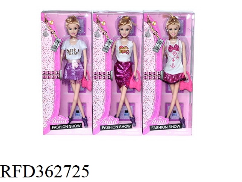 11 INCH DOLL WITH BIG FEET