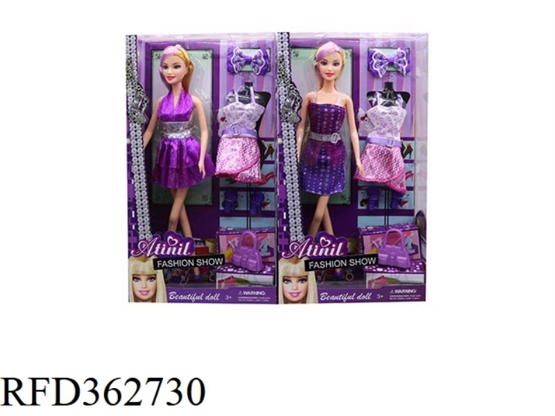 11 INCH DOLL WITH BIG FEET