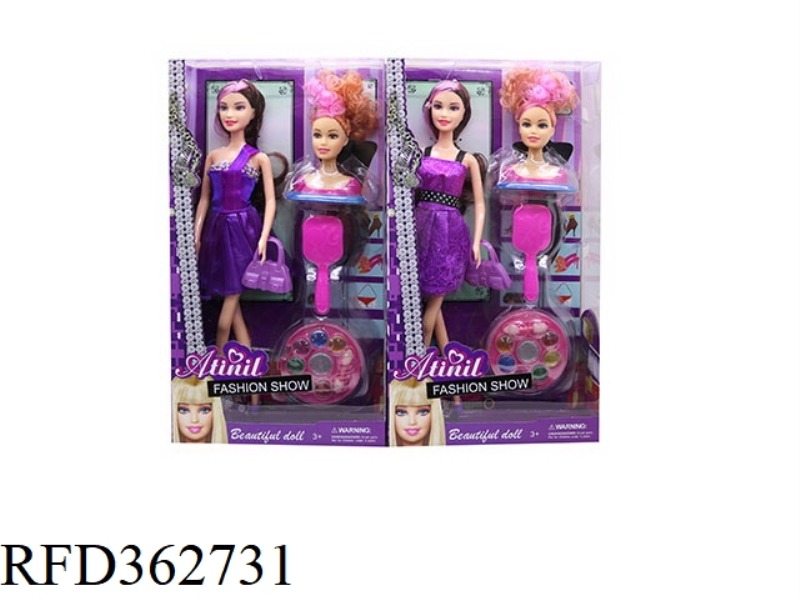 11 INCH DOLL WITH BIG FEET