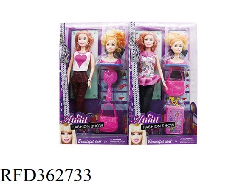 11 INCH DOLL WITH BIG FEET