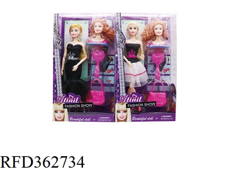 11 INCH DOLL WITH BIG FEET