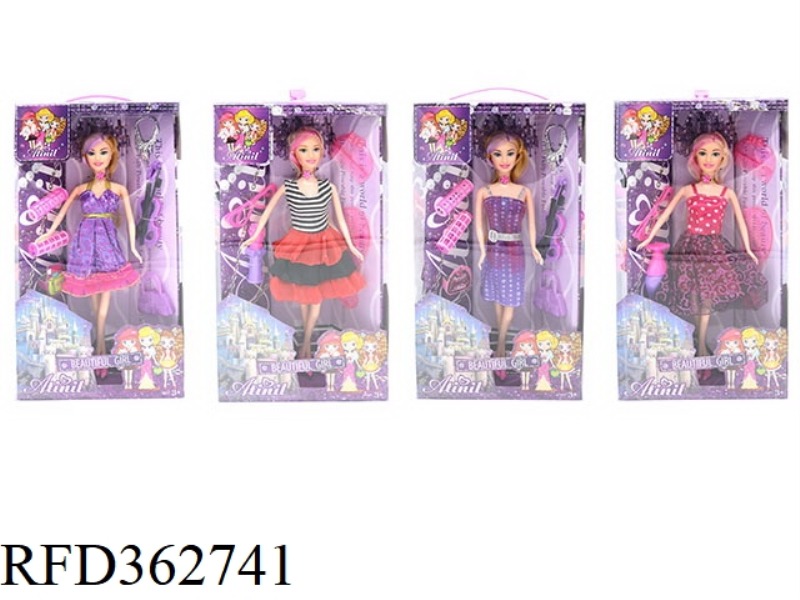 11 INCH DOLL WITH BIG FEET
