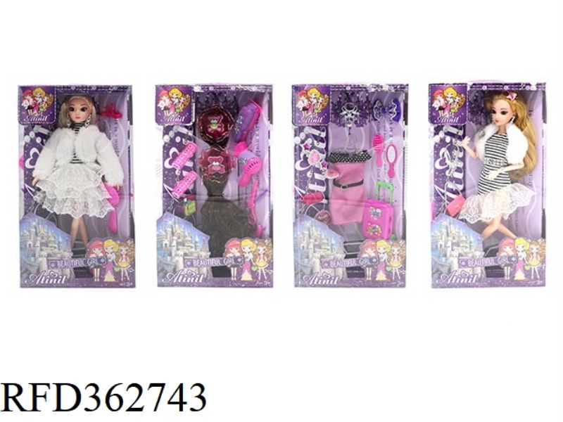 11 INCH DOLL WITH BIG FEET