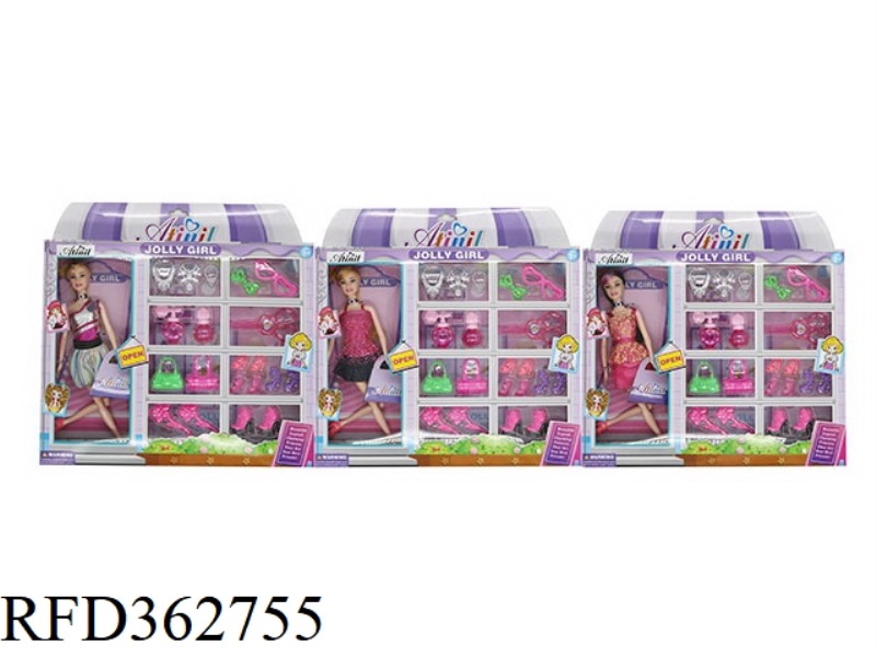 11 INCH DOLL WITH MOVABLE FEET