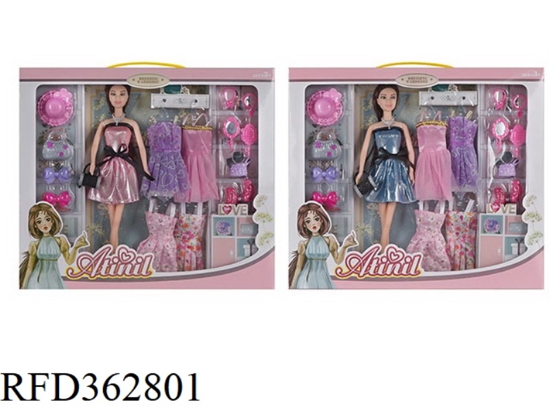 11 INCH DOLL WITH BIG FEET