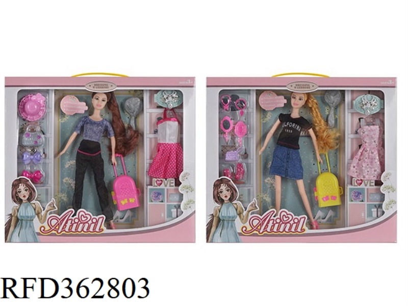 11 INCH DOLL WITH BIG FEET