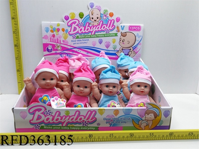 8 INCH FULL ENAMEL DOLL (12PCS)