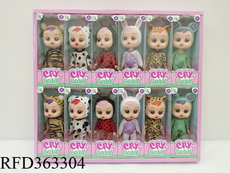 6 INCH CRYING DOLL