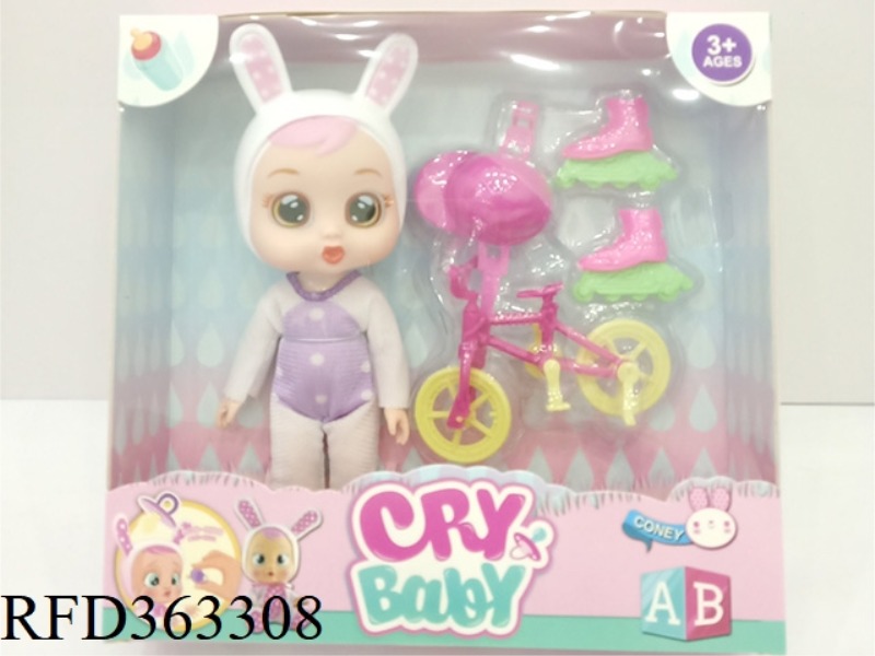6 INCH CRYING DOLL