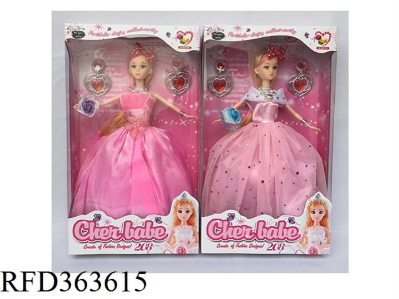 11.5 INCH FASHION WEDDING DRESS GIRL DOLL