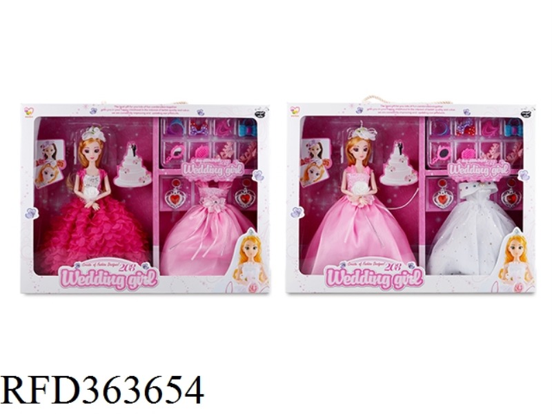 11.5 INCH FASHION WEDDING DRESS GIRL SET