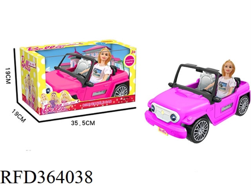 11 INCH REAL BODY WITH BARBIE JEEP
