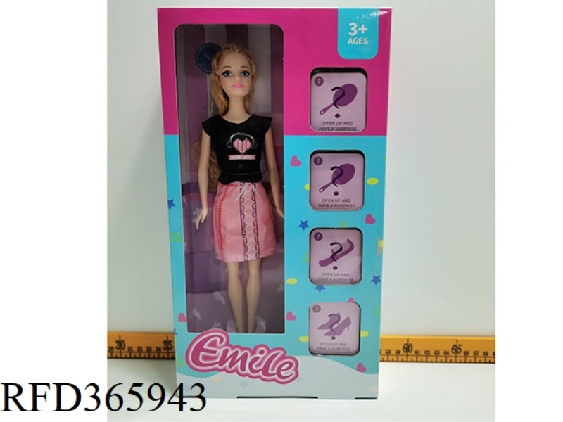 EMILY 11 INCH SOLID BARBIE DOLL