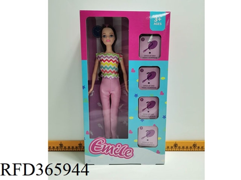 EMILY 11 INCH SOLID BARBIE DOLL