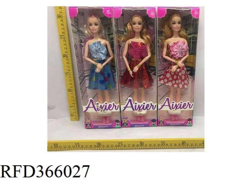 11.5 INCH FASHION BARBIE (THREE ASSORTED)