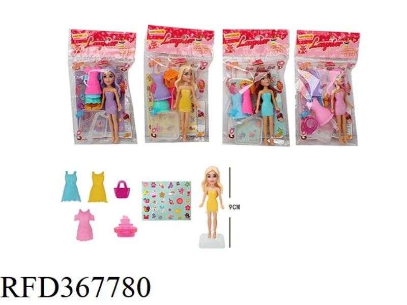 3.5 INCH SCENTED LITTLE BARBIE