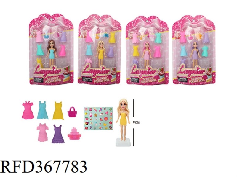 3.5 INCH SCENTED LITTLE BARBIE