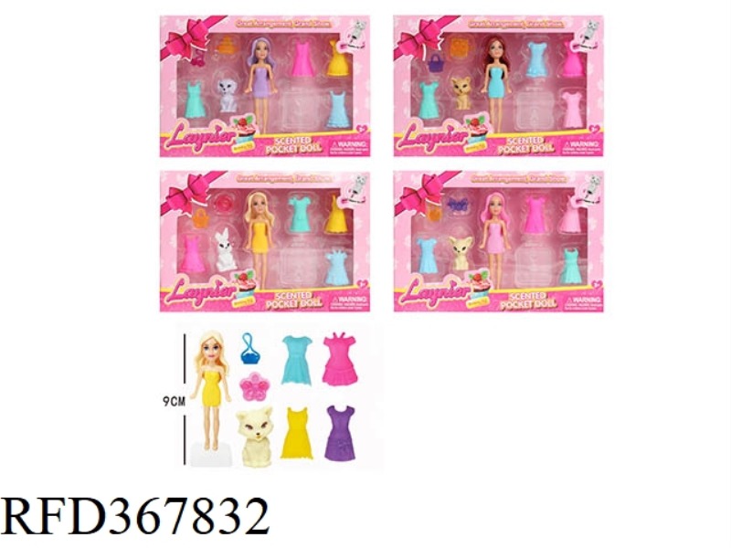 3.5 INCH SCENTED LITTLE BARBIE