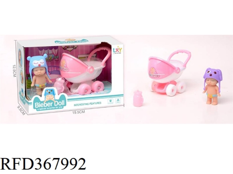 BIEBER DOLL CAN DRINK WATER 1 BABY SUIT