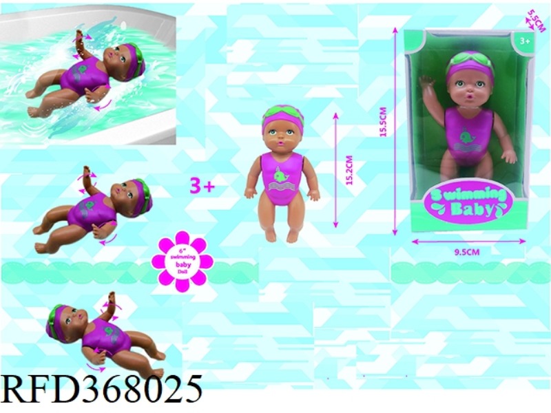 MINI FORCE CONTROL 6 INCH SWIMMING DOLL