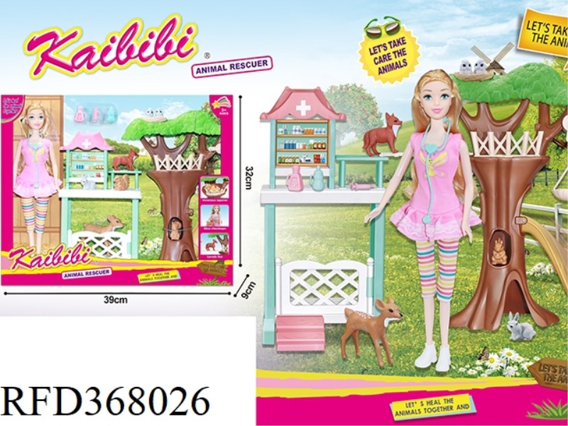 11.5 INCH REAL KEBIBY FOREST ANIMAL RESCUER