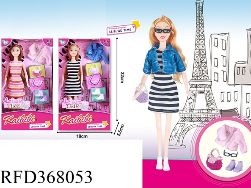 11.5 INCH SOLID KEBIBI CASUAL CLOTHES SUIT THEME