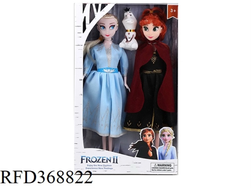 11.5 INCH FROZEN BARBIE QUEEN WITH SNOW TREASURE