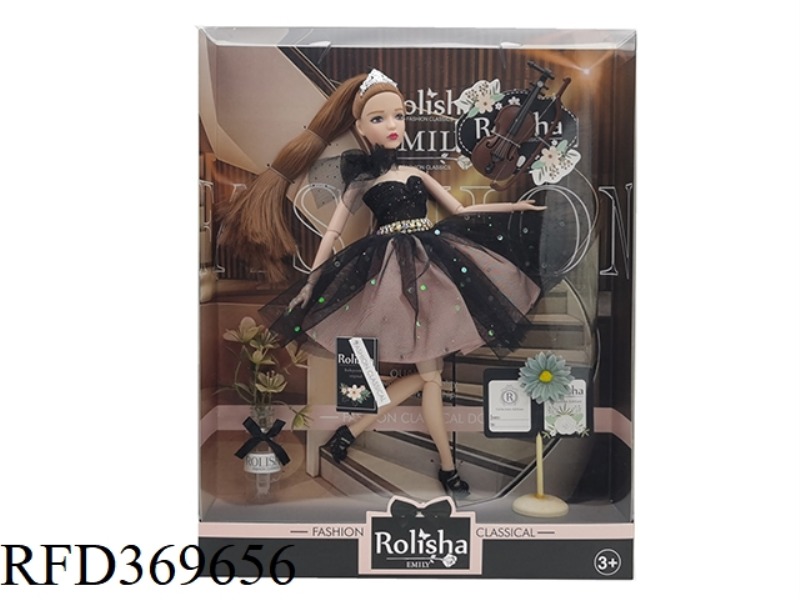 11.5-INCH DOLL HAS A 12-JOINTED BODY