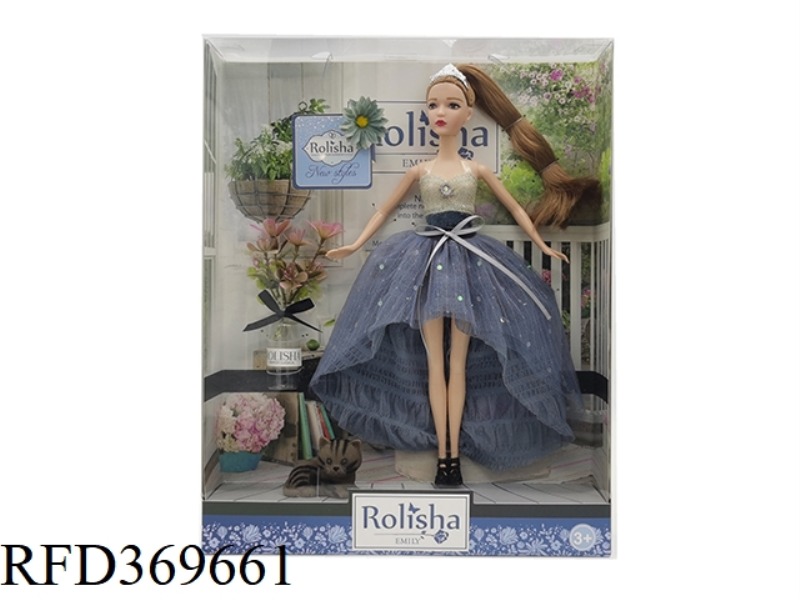 11.5-INCH DOLL HAS A 12-JOINTED BODY