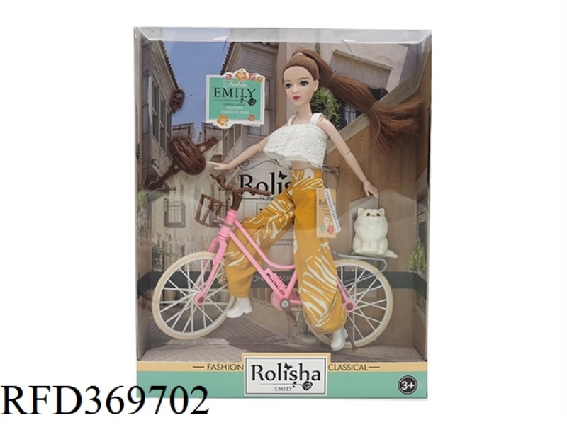 11.5-INCH DOLL HAS A 12-JOINTED BODY