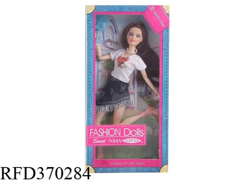 11.5 INCH 11 JOINTS SOLID BODY FASHION BARBIE